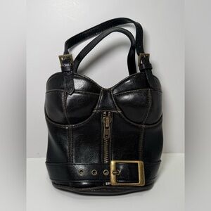 Vintage Ladies Genuine Leather Brazier INDEED  Purse